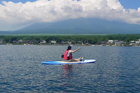 【初心者歓迎！】山中湖で富士山を眺めながらSAP体験！【90分】