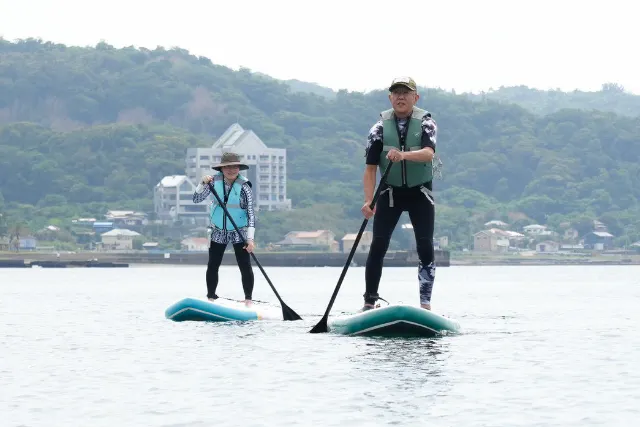 【館山×SUP&撮影プラン】プロカメラマンによる撮影付きクルージング！＜ファミリー・カップル・女性・初心者におすすめ♪＞