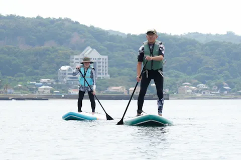 【館山×SUP&撮影プラン】プロカメラマンによる撮影付きクルージング！＜ファミリー・カップル・女性・初心者におすすめ♪＞