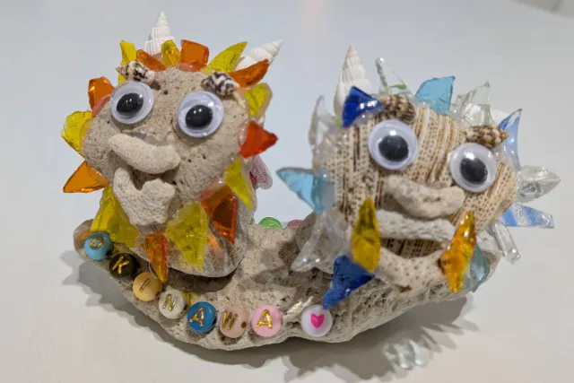 お子様でも作れる♪サンゴシーサー作り♪