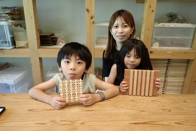 【広島市】【伝統工芸体験】組子細工でコースター作り