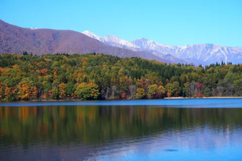 【長野・青木湖SUP】経験者向け！秋の紅葉SUP！たっぷり２時間！
