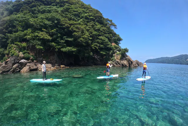 《福井県 小浜市の海を満喫できる！》若狭湾SUP体験ツアーBコース！