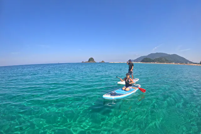 《福井県 和田浜・高浜エリアの海を満喫できる！》若狭湾SUP体験ツアー！