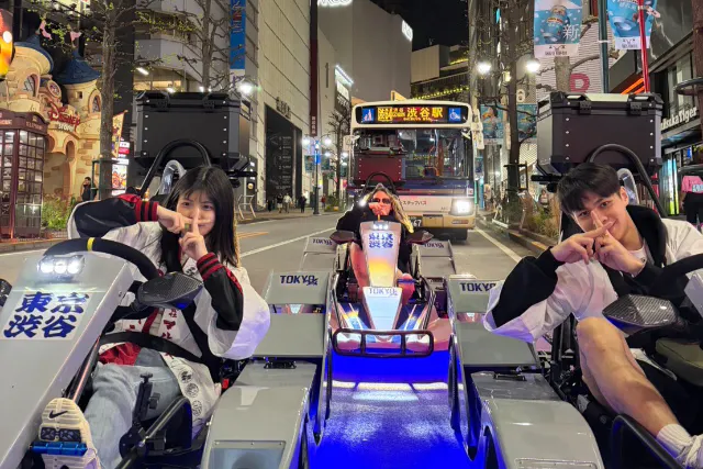 【渋谷・EVカート体験】ガイド先導で原宿や表参道を巡る！写真撮影サポート付きで安心の東京観光プラン　