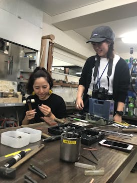 渋谷の彫金教室 studio crucible（スタジオ クルーシブル）に投稿された画像（2018/12/2）