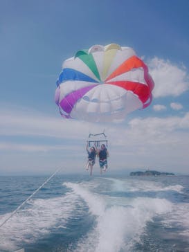 江ノ島パラセーリングに投稿された画像（2018/8/19）