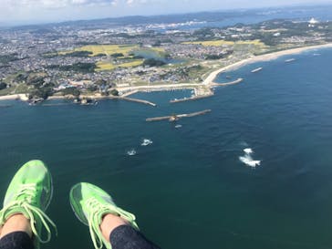 松島熱気球・パラグライダー体験に投稿された画像（2018/9/16）