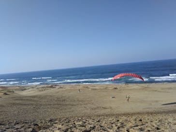 鳥取砂丘パラグライダー体験スクール（砂丘本舗）に投稿された画像（2017/11/5）