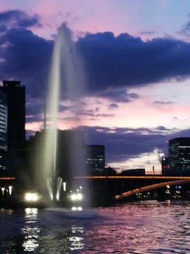 大阪水上バスに投稿された画像（2018/8/15）