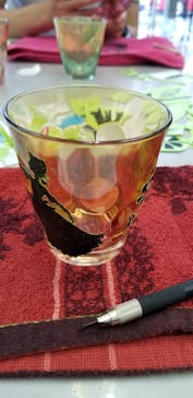 サンドブラスト本部教室 砂で削るガラス工芸教室に投稿された画像（2018/10/1）