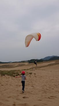 鳥取砂丘パラグライダー体験スクール（砂丘本舗）に投稿された画像（2018/10/17）