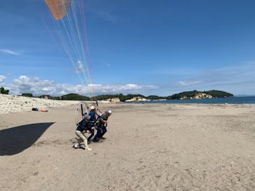 松島熱気球・パラグライダー体験に投稿された画像（2018/9/26）