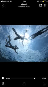 武藤潜水に投稿された画像（2019/7/14）