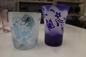 サンドブラスト本部教室 砂で削るガラス工芸教室に投稿された画像（2019/8/9）