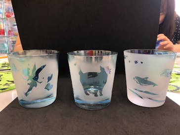 サンドブラスト本部教室 砂で削るガラス工芸教室に投稿された画像（2019/9/16）