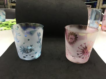 サンドブラスト本部教室 砂で削るガラス工芸教室に投稿された画像（2019/10/22）