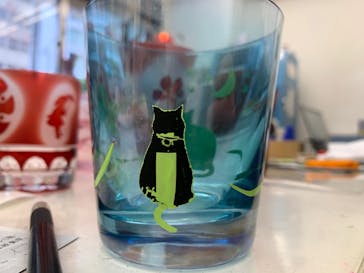 サンドブラスト本部教室 砂で削るガラス工芸教室に投稿された画像（2019/11/3）