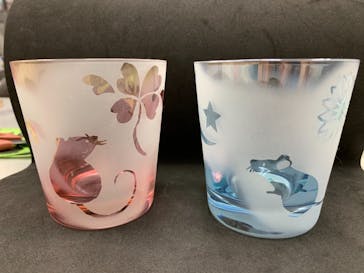 サンドブラスト本部教室 砂で削るガラス工芸教室に投稿された画像（2019/12/1）