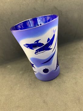 サンドブラスト本部教室 砂で削るガラス工芸教室に投稿された画像（2019/12/27）