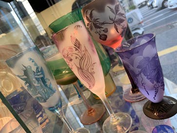 サンドブラスト本部教室 砂で削るガラス工芸教室に投稿された画像（2019/12/27）