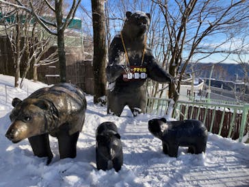 のぼりべつクマ牧場に投稿された画像（2020/1/10）