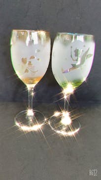 サンドブラスト本部教室 砂で削るガラス工芸教室に投稿された画像（2020/2/15）