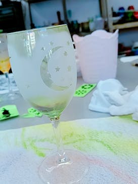 サンドブラスト本部教室 砂で削るガラス工芸教室に投稿された画像（2020/2/15）