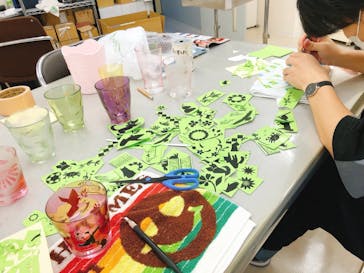 サンドブラスト本部教室 砂で削るガラス工芸教室に投稿された画像（2020/7/13）