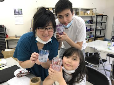 サンドブラスト本部教室 砂で削るガラス工芸教室に投稿された画像（2020/7/17）