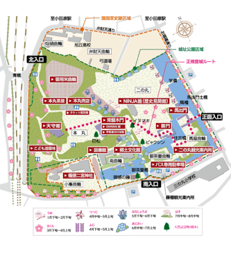 小田原城に投稿された画像（2020/7/20）