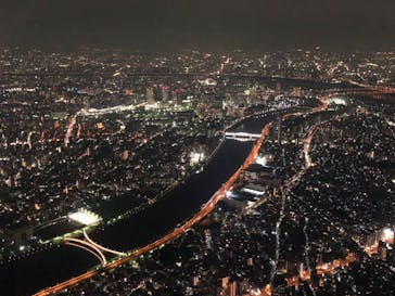 東京スカイツリーに投稿された画像（2020/8/13）
