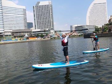 横浜SUP倶楽部に投稿された画像（2020/8/14）