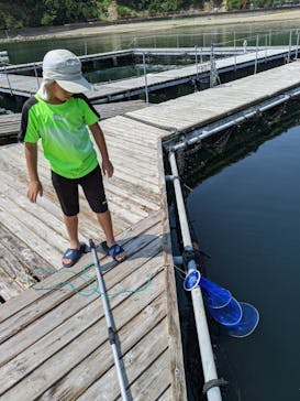 錦フィッシングパークに投稿された画像（2020/8/21）