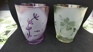 サンドブラスト本部教室 砂で削るガラス工芸教室に投稿された画像（2020/8/30）