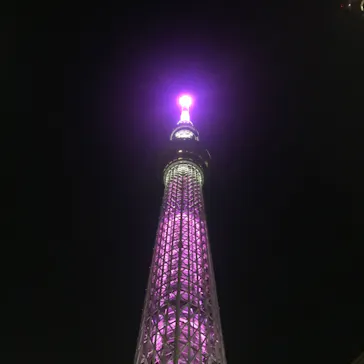 東京スカイツリーに投稿された画像（2020/10/1）