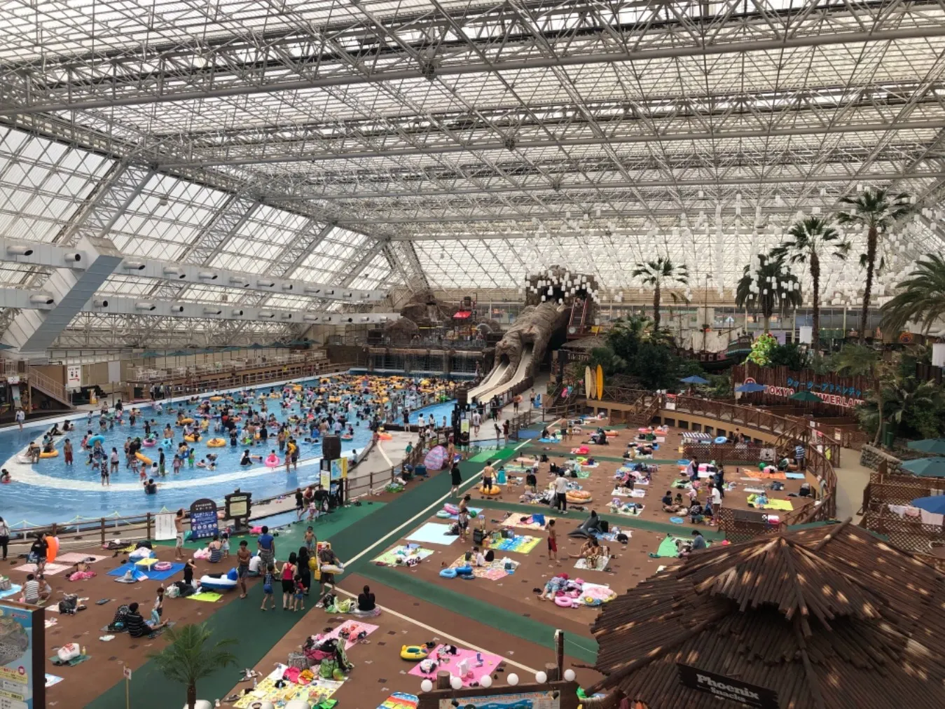 東京サマーランドの口コミ ｜入園制限をしているとはいえ人が