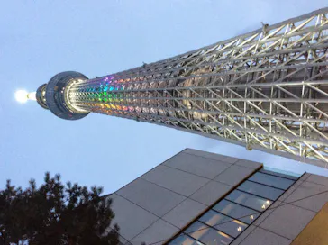 東京スカイツリーに投稿された画像（2020/10/3）