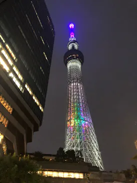 東京スカイツリーに投稿された画像（2020/10/3）
