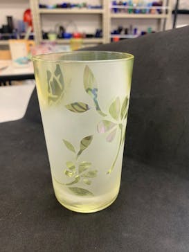 サンドブラスト本部教室 砂で削るガラス工芸教室に投稿された画像（2020/10/4）