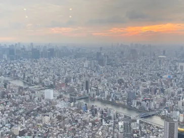 東京スカイツリーに投稿された画像（2020/10/4）