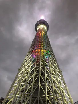 東京スカイツリーに投稿された画像（2020/10/4）