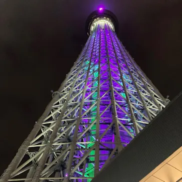 東京スカイツリーに投稿された画像（2020/10/4）