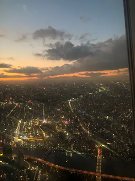 東京スカイツリーに投稿された画像（2020/10/26）