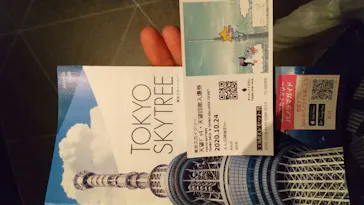 東京スカイツリーに投稿された画像（2020/10/26）