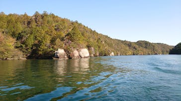 恵那峡遊覧船に投稿された画像（2020/11/1）