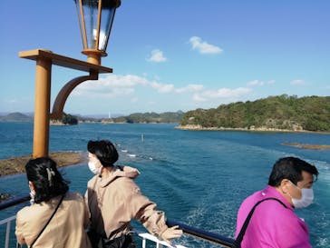 九十九島遊覧船に投稿された画像（2020/11/8）