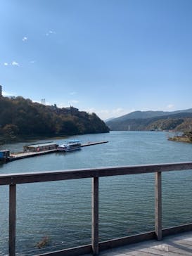 恵那峡遊覧船に投稿された画像（2020/11/8）