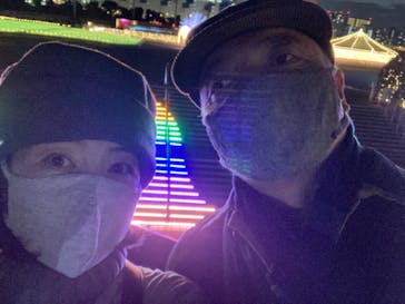 東京メガイルミに投稿された画像（2020/12/1）