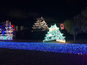 大阪城イルミナージュに投稿された画像（2020/12/3）